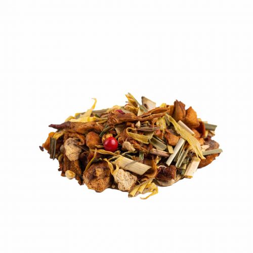 Losse Ginger Lemon kruideninfusie in de zak
