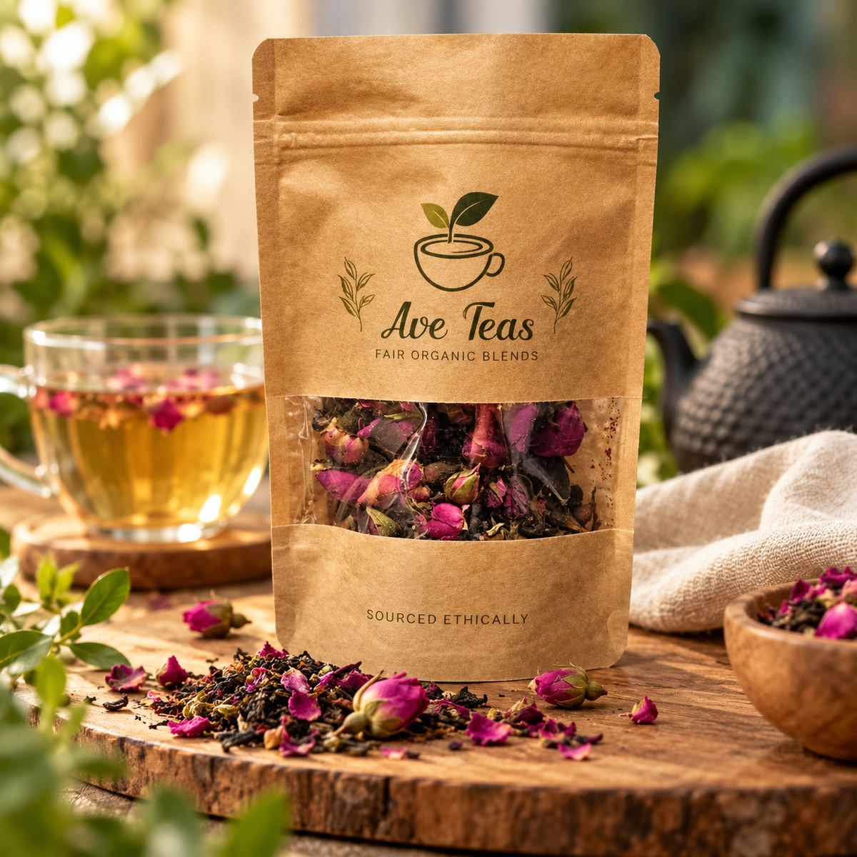 Rose Leaf Tea | Darjeeling