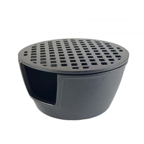 Gietijzeren Theepot Warmer: Houd je Thee Perfect Warm, Stijlvol Zwart Ontwerp