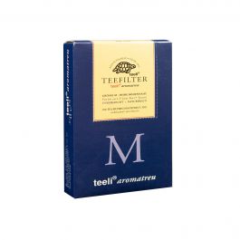 teeli aromatreu® Ongebleekte Papieren Theefilters Maat M Natuurlijk Bruin, XL Verpakking
