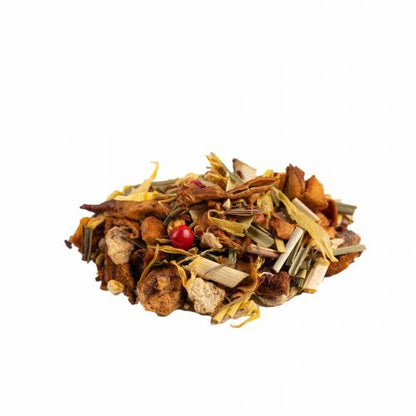 Alveus Biologische Gember Citroen Kruidenthee: Verkwikkende Melange met Appel, Rooibos en Specerijen