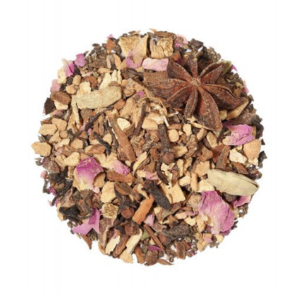 Biologische Winter Chai met Darjeeling, gember, kaneel en specerijen