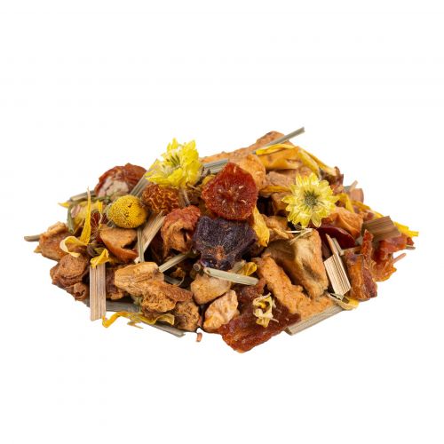 Zachte Biologische Meditatiethee met Kalmerende Kruiden en Vruchten voor Innerlijke Rust