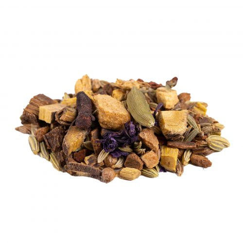 Chandra Biologische Kruidenthee: Zoethout, Venkel, Gember, Kaneel, Kardemom voor Welzijn