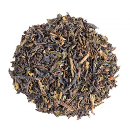 Darjeeling Tumsong zwarte thee met licht bloemige infusie