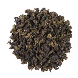 Biologische Chinese Fu Liang Oolong Thee: Fijne Bloemige Smaak, Gelijkmatig Gerold Blad