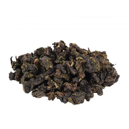 Biologische Chinese Fu Liang Oolong Thee: Fijne Bloemige Smaak, Gelijkmatig Gerold Blad