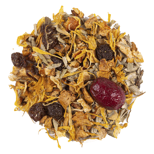 Biologische Cranberry Perzik Kruidenthee met Natuurlijke Smaak 1 kg