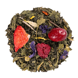 Feel Easy ORGANIC biologische aardbei-framboos kruidenthee met Pu-Erh