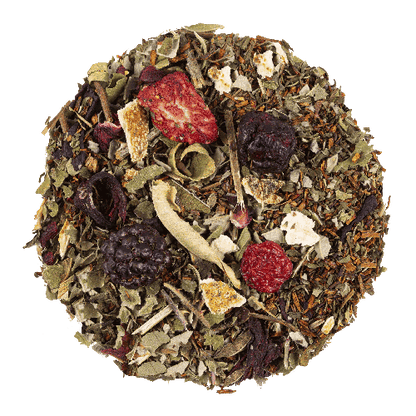 Rooibos Wildberry losse rooibos met bosvruchten, cafeinevrij
