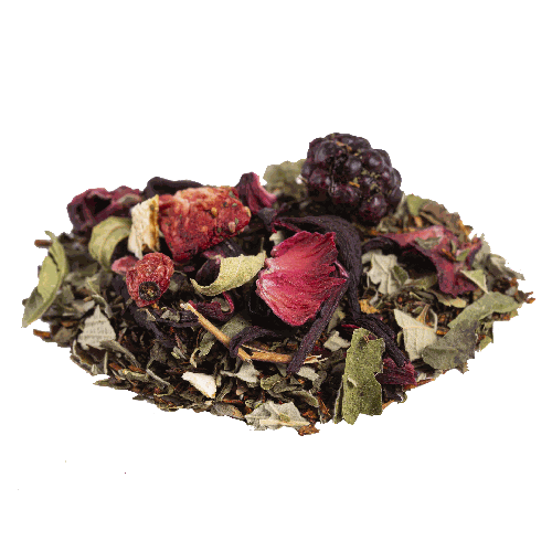Rooibos Wildberry losse rooibos met bosvruchten, cafeinevrij