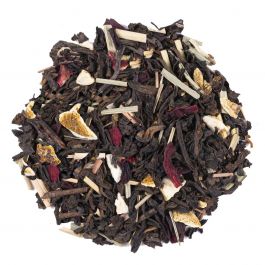 Biologische Rode Sinaasappel Pu-Erh Thee China: Exotische Citrus Smaak