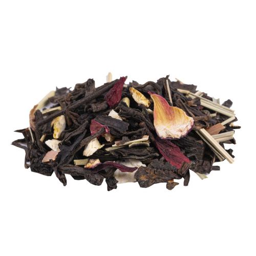 Biologische Rode Sinaasappel Pu-Erh Thee China: Exotische Citrus Smaak