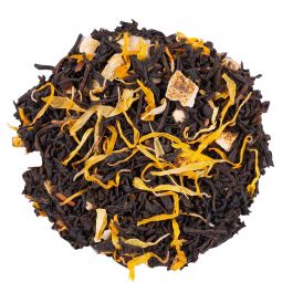 Biologische Zwarte Thee Sinaasappel Zomer: Verfrissende Citroen Smaak, Premium Kwaliteit