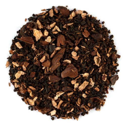 Biologische Aztheek Tempel Zwarte Thee met Verrukkelijke Cacao en Gember Smaak