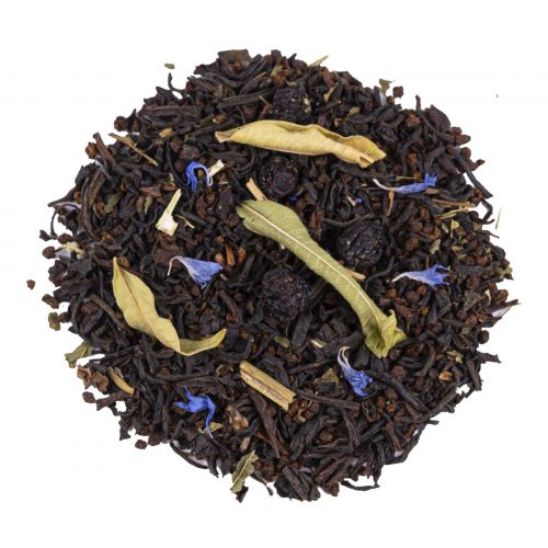 Koude Biologische Bosbessen Zwarte Thee - Verfrissende Fruitige Melange