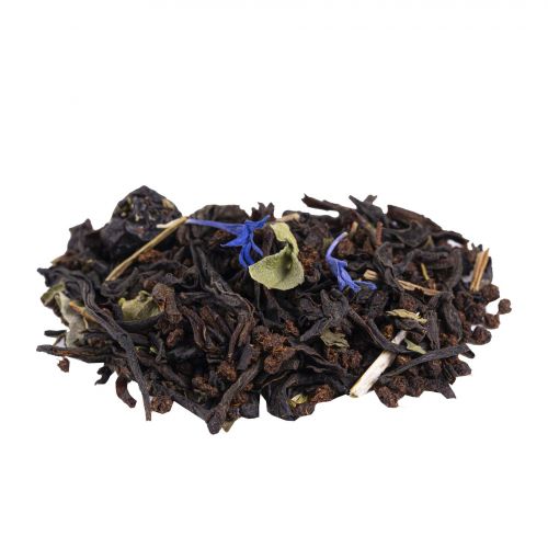 Koude Biologische Bosbessen Zwarte Thee - Verfrissende Fruitige Melange