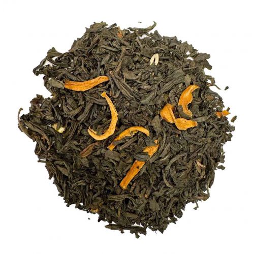 Biologische Zwarte Thee Valencia's Garden met Fruitige Mandarijn Sinaasappel Smaak