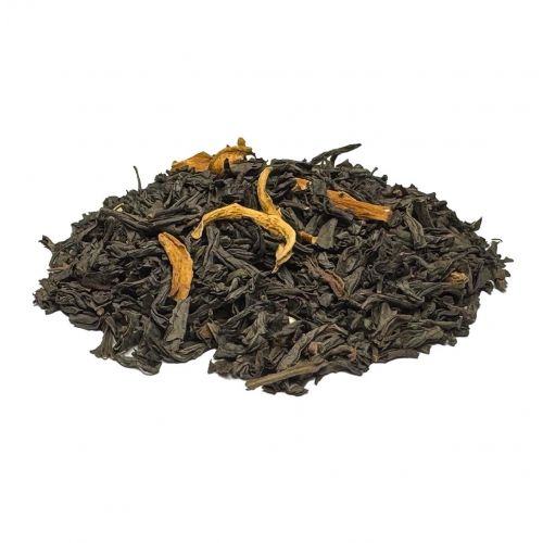 Biologische Zwarte Thee Valencia's Garden met Fruitige Mandarijn Sinaasappel Smaak