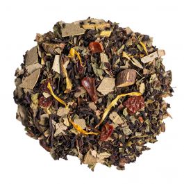 Biologische Zwarte Munt Thee: Verfrissende Melange met Kruidige Tonen