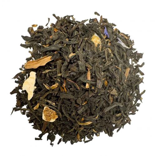 Biologische Zwarte Thee Citrus Vreugde: Sinaasappel, Mandarijn & Bloemblaadjes Blend