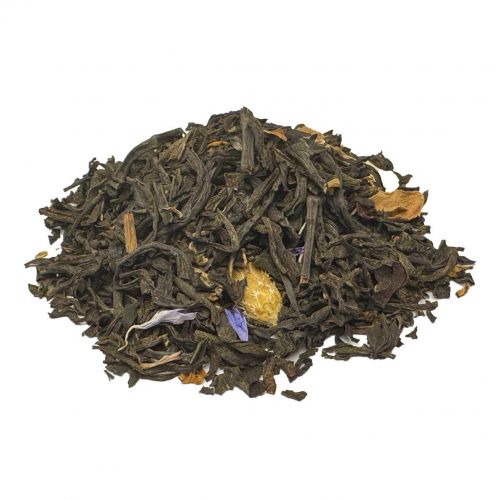 Biologische Zwarte Thee Citrus Vreugde: Sinaasappel, Mandarijn & Bloemblaadjes Blend