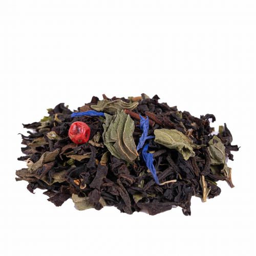 Biologische Zwarte Thee Midnight Herbs Melange met Basilicum, Munt en Chili