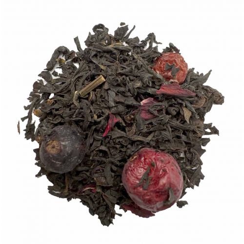 Red & Black zwarte thee met bessen en hibiscus