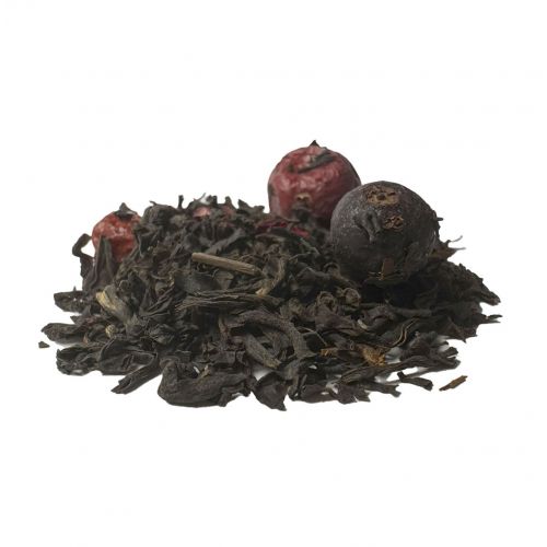Biologische Rood&Zwarte Bessenmix Thee: Verfrissende Vruchtensmaak, Premium Zwarte Thee Blend