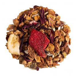 Heerlijke Biologische Kinderthee: Sinaasappel-Aardbei Fruitmelange voor Jonge Thee Liefhebbers