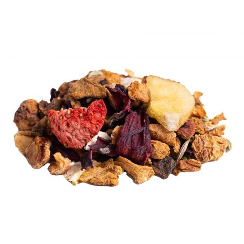 Heerlijke Biologische Kinderthee: Sinaasappel-Aardbei Fruitmelange voor Jonge Thee Liefhebbers