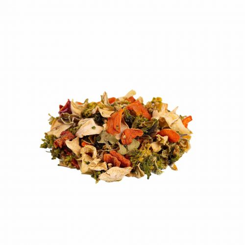 Biologische Stuiterende Broccoli Kruidenthee: Unieke Groentesmaak met Wortel, Paprika en Specerijen