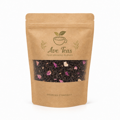 Black Tea Rose Zwarte thee met rozenblaadjes