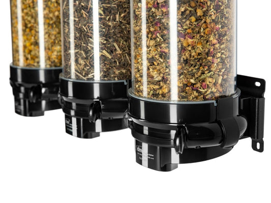 Wanddispenser 3x 1,5 liter, vooraanzicht