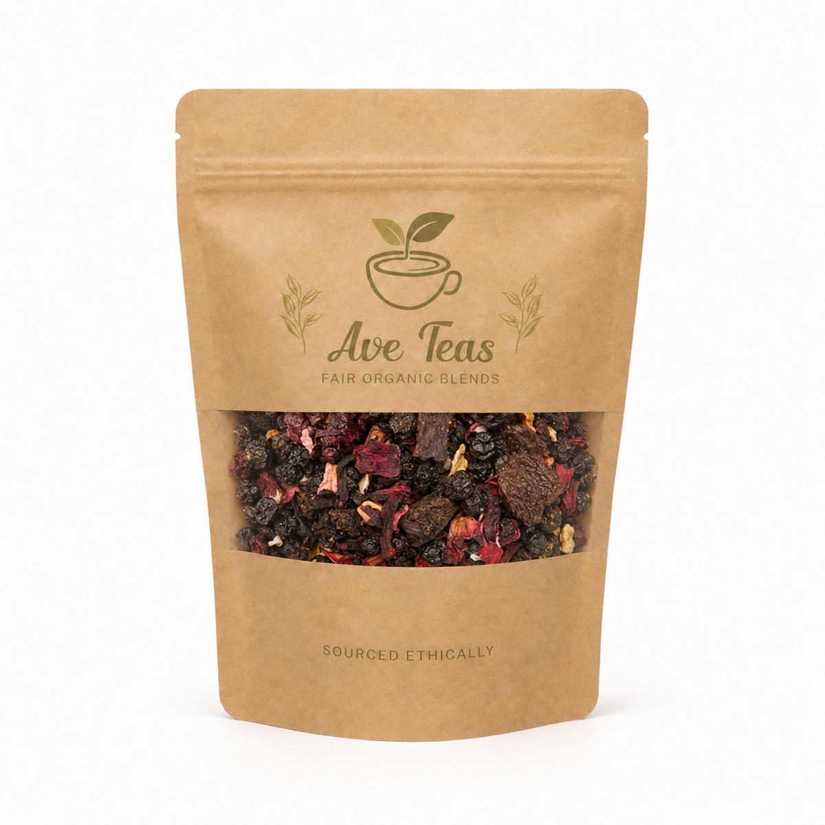 Hibiscus Garden Vruchteninfusie met hibiscus, bessen en vanille