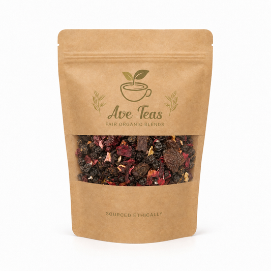 Hibiscus Garden Vruchteninfusie met hibiscus, bessen en vanille