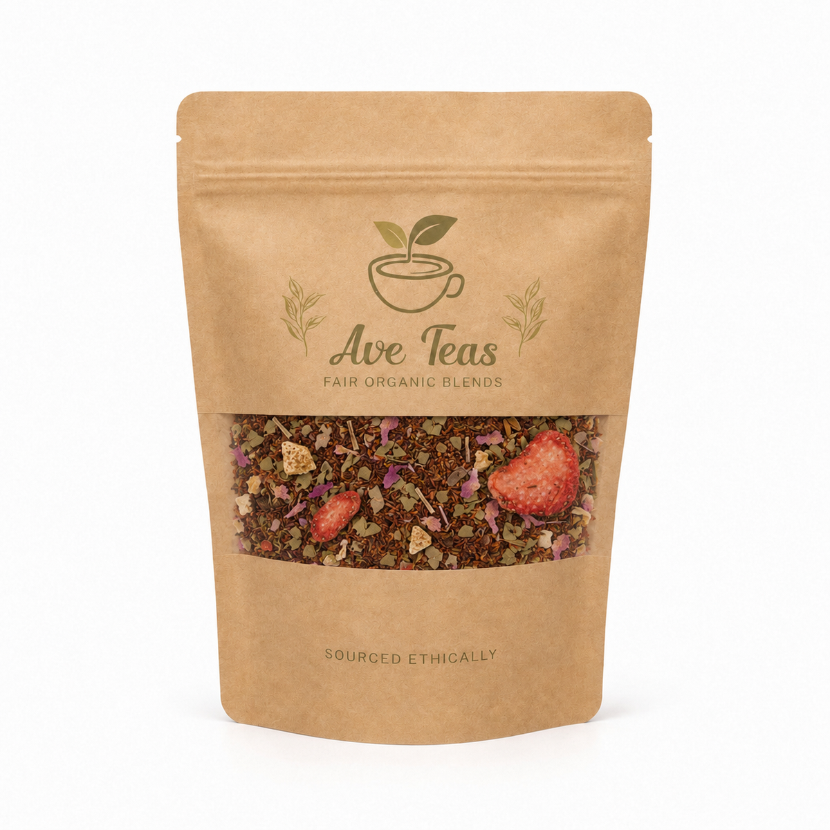 Love Tea Rooibos blend met sinaasappel, aardbei en vanille