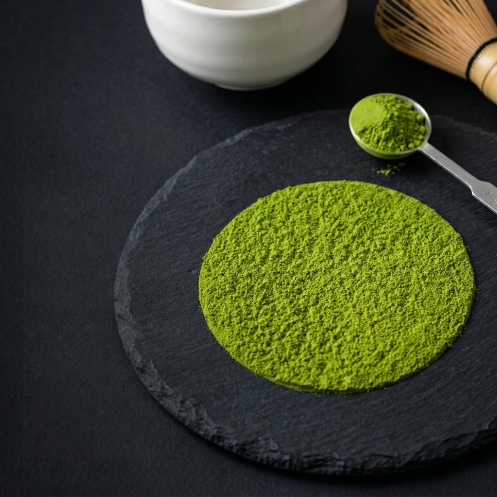 Matcha Hisui Japans matcha poeder met heldergroene kleur