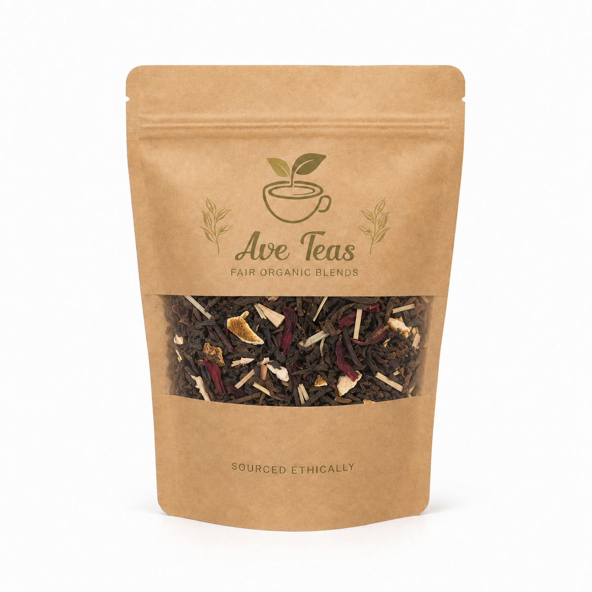 Red Orange Pu erh met rode sinaasappel
