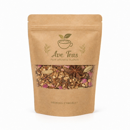 Winter Chai Darjeeling blend met gember, kaneel en specerijen