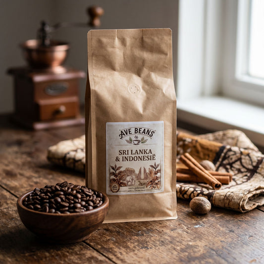 Verse Koffiebonen Sri Lanka& Indonesië – Arabica-Robusta Blend | Ave Beans