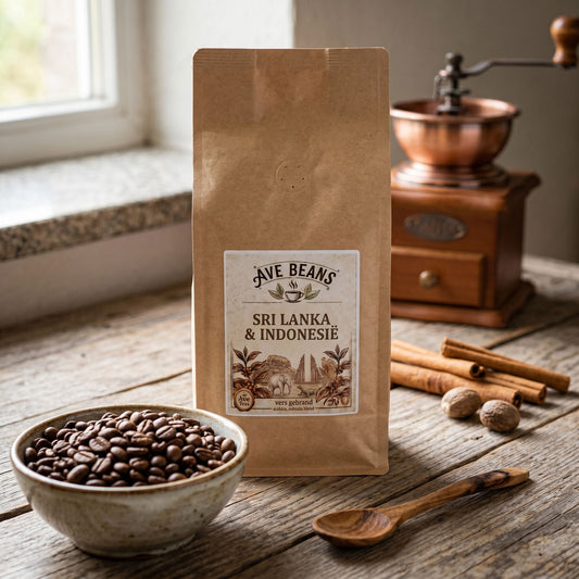 Verse Koffiebonen Sri Lanka& Indonesië – Arabica-Robusta Blend | Ave Beans